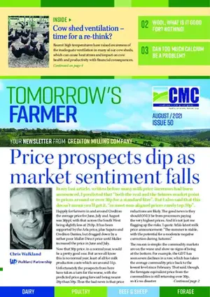 CMC Newsletter August 2021 Front Cover